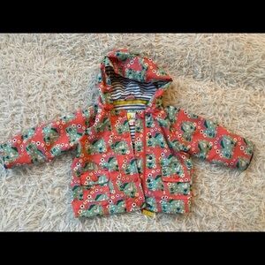 Baby boden lined raincoat 6-12mo